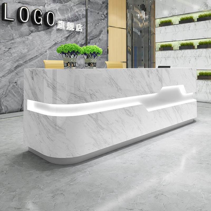 Front desk & counter&Medical Reception Desks-Kangyi artificial marble