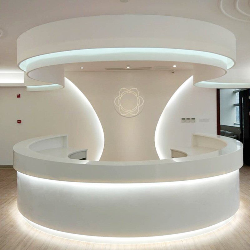 Front desk & counter&Medical Reception Desks-Kangyi artificial marble