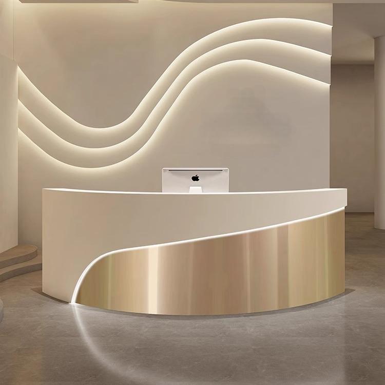 Front desk & counter&Medical Reception Desks-Kangyi artificial marble