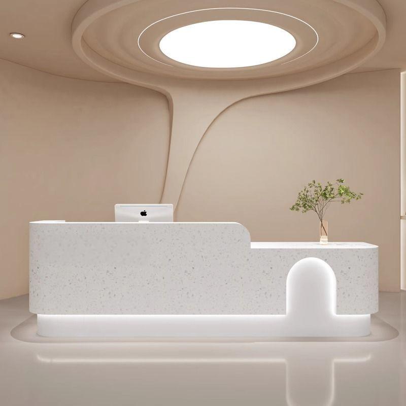 Front desk & counter&Medical Reception Desks-Kangyi artificial marble