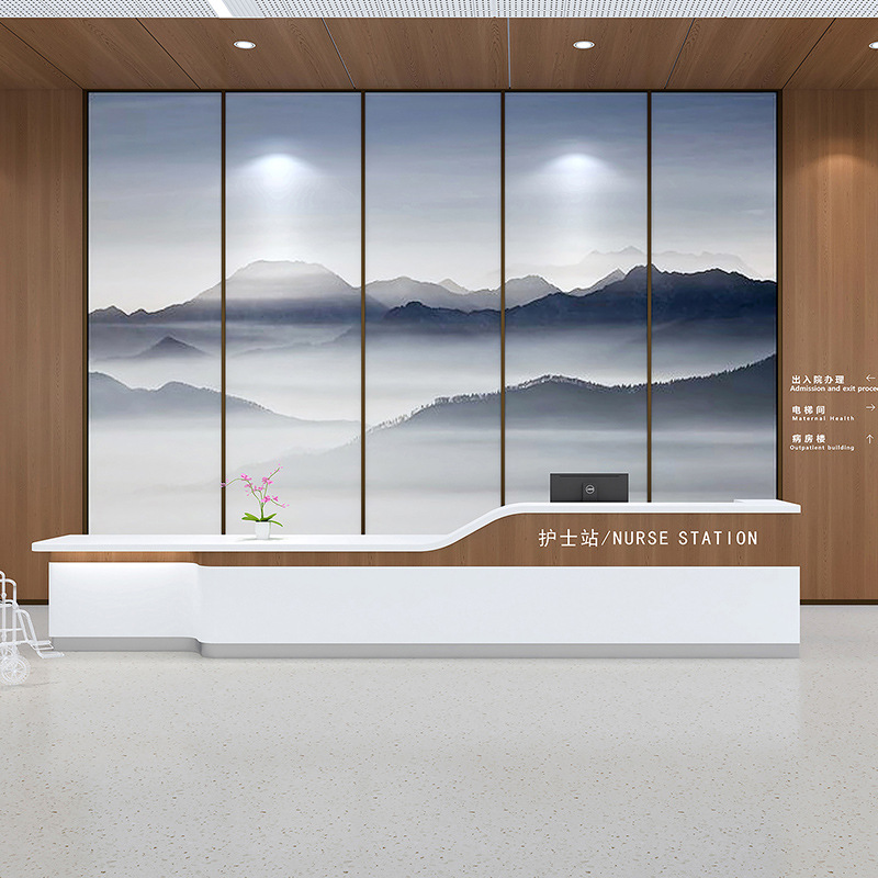 Front desk & counter&Medical Reception Desks-Kangyi artificial marble