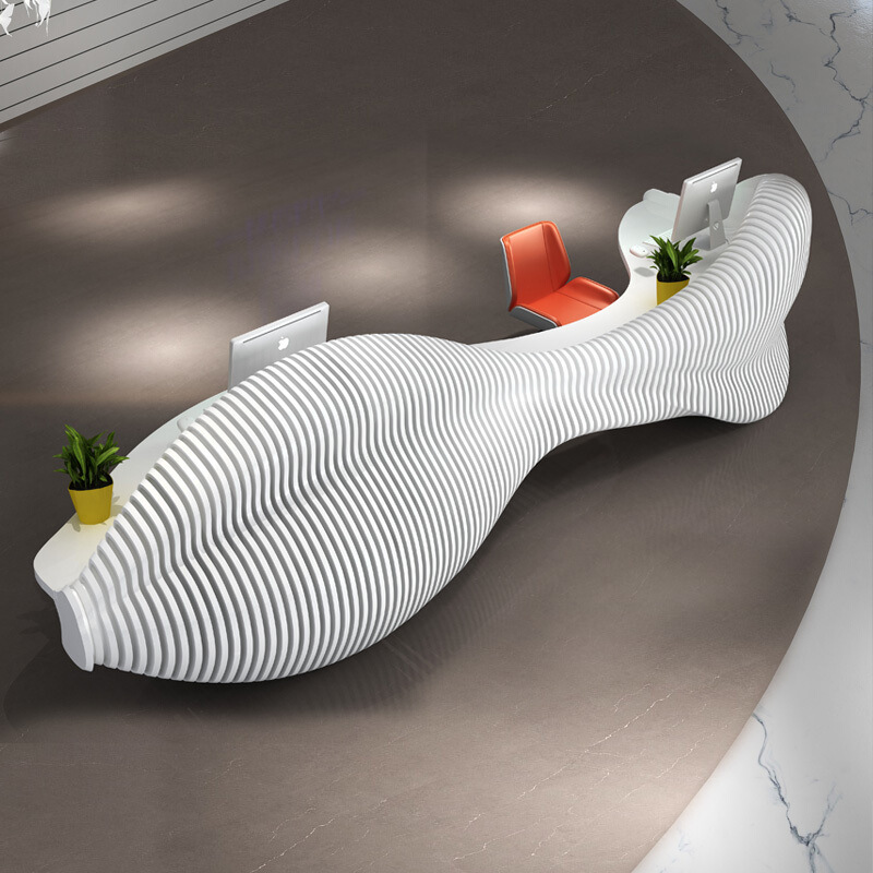 Front desk & counter&Medical Reception Desks-Kangyi artificial marble