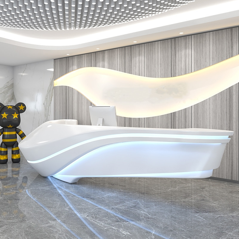 Front desk & counter&Medical Reception Desks-Kangyi artificial marble