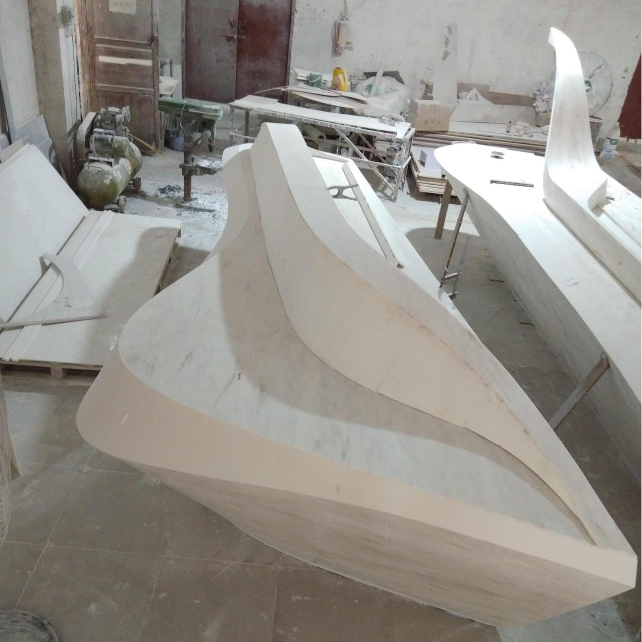 Custom-Shaped Surfaces-Kangyi artificial marble