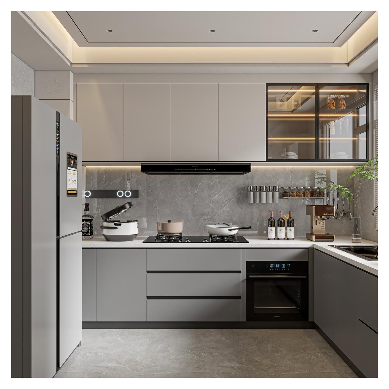 Kitchen Countertops-Kangyi artificial marble