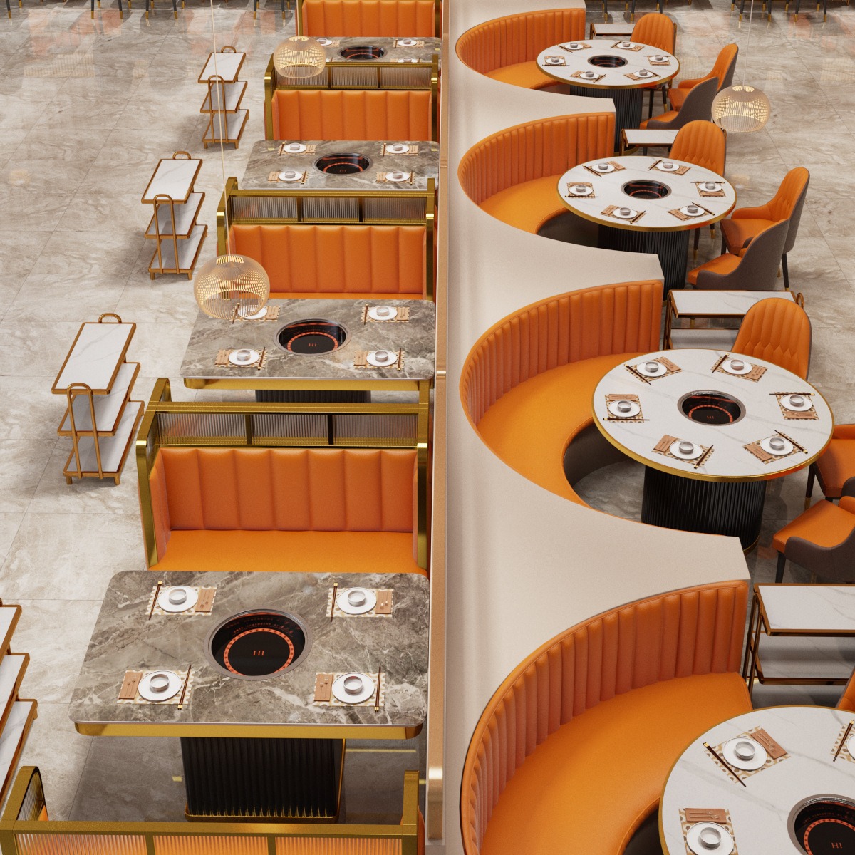 Tea & Coffee Areas-Kangyi artificial marble