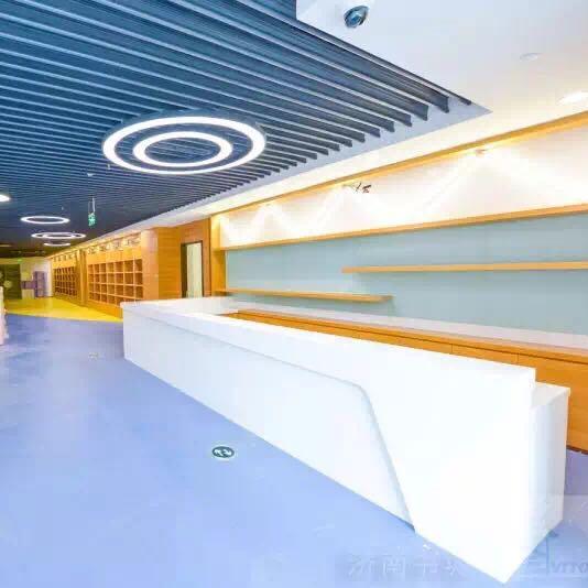 Company reception desk-Kangyi artificial marble