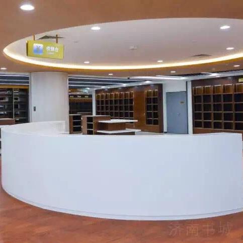 Company reception desk-Kangyi artificial marble