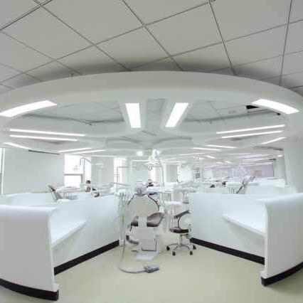 Company reception desk-Kangyi artificial marble