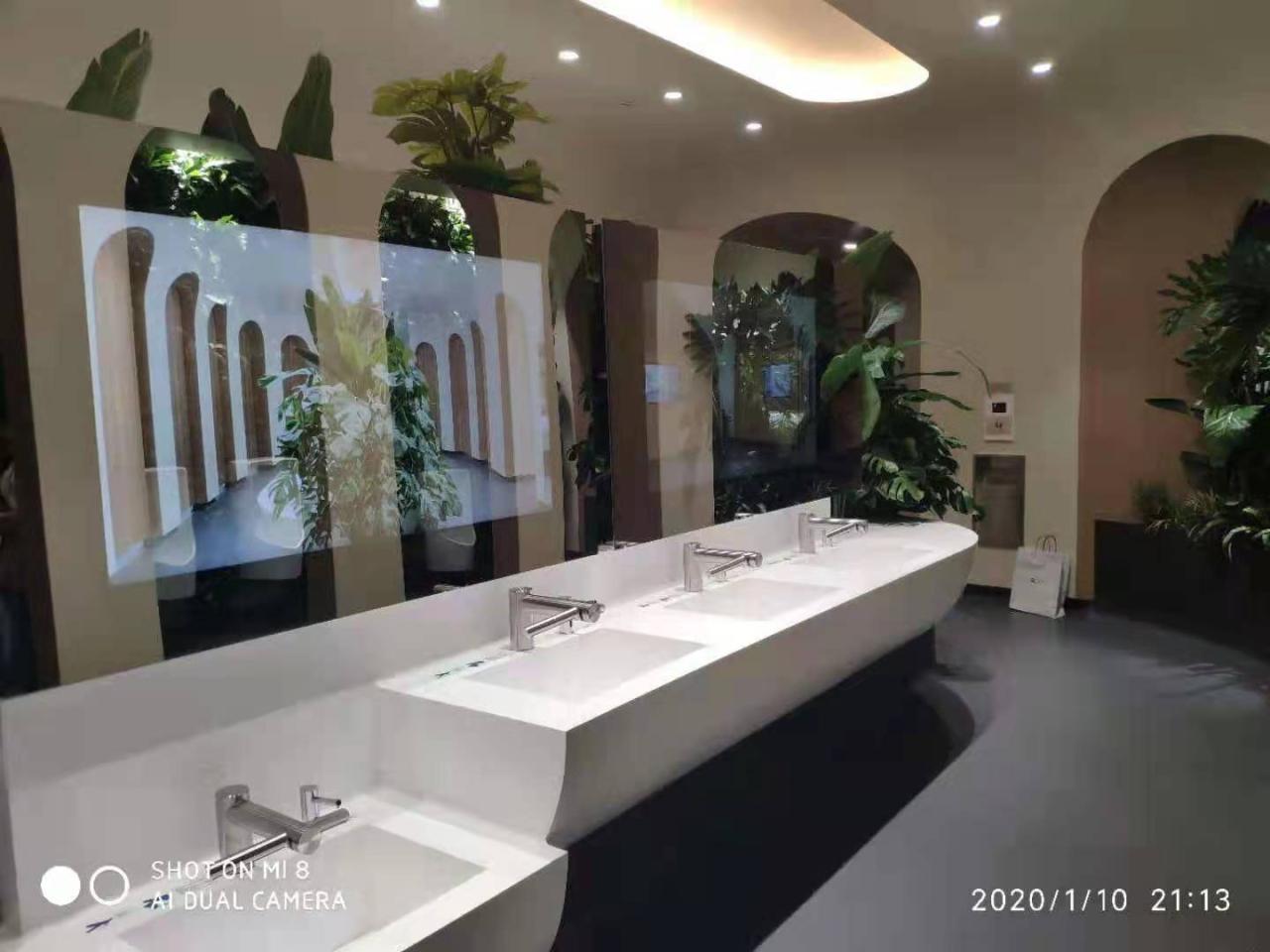 Handmade bathtub in the bathroom-Kangyi artificial marble