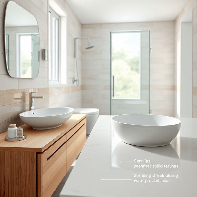 Choosing the Perfect Countertop_ Quartz vs. Engineered Stone-Kangyi artificial marble