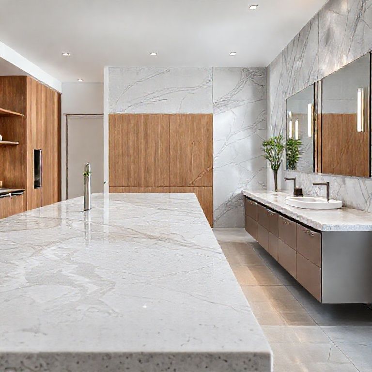 The Exquisite World of Artificial Stone, Marble, and Quartzite_ A Comprehensive Exploration-Kangyi artificial marble